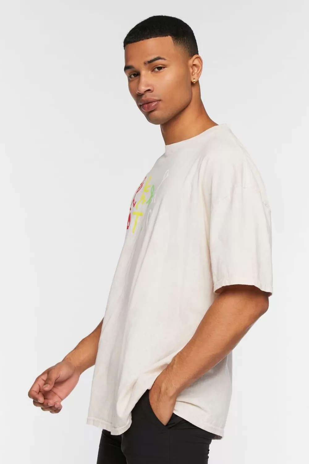 Graphic Tees>Forever 21 A Tribe Called Quest Graphic Tee Taupe/Multi