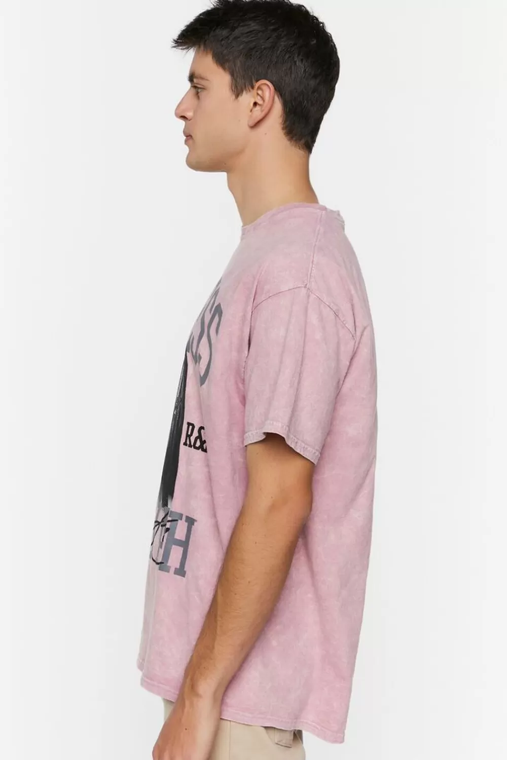 Graphic Tees>Forever 21 Aaliyah Graphic Tee Mauve/Multi