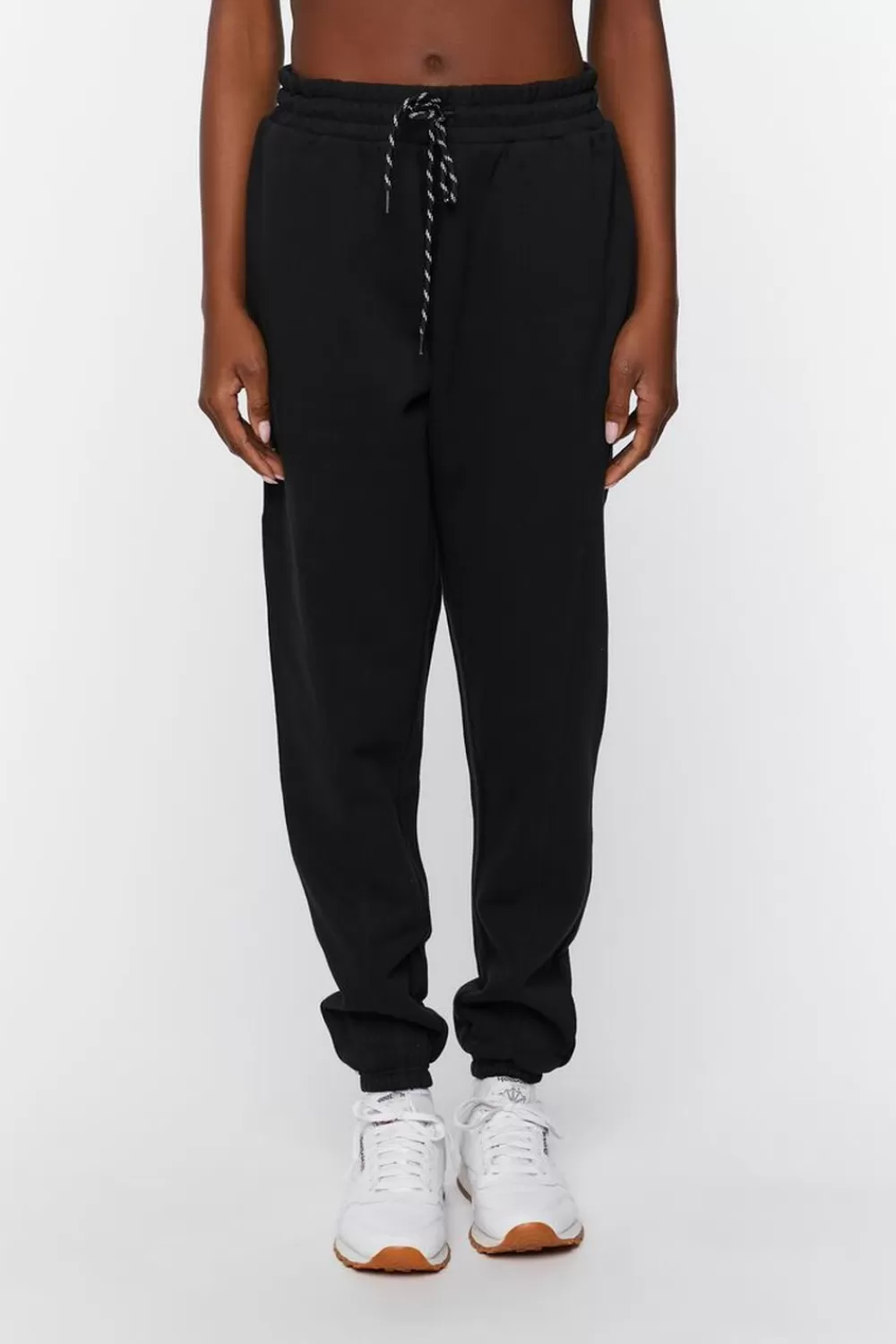 Activewear>Forever 21 Active Drawstring Joggers Black