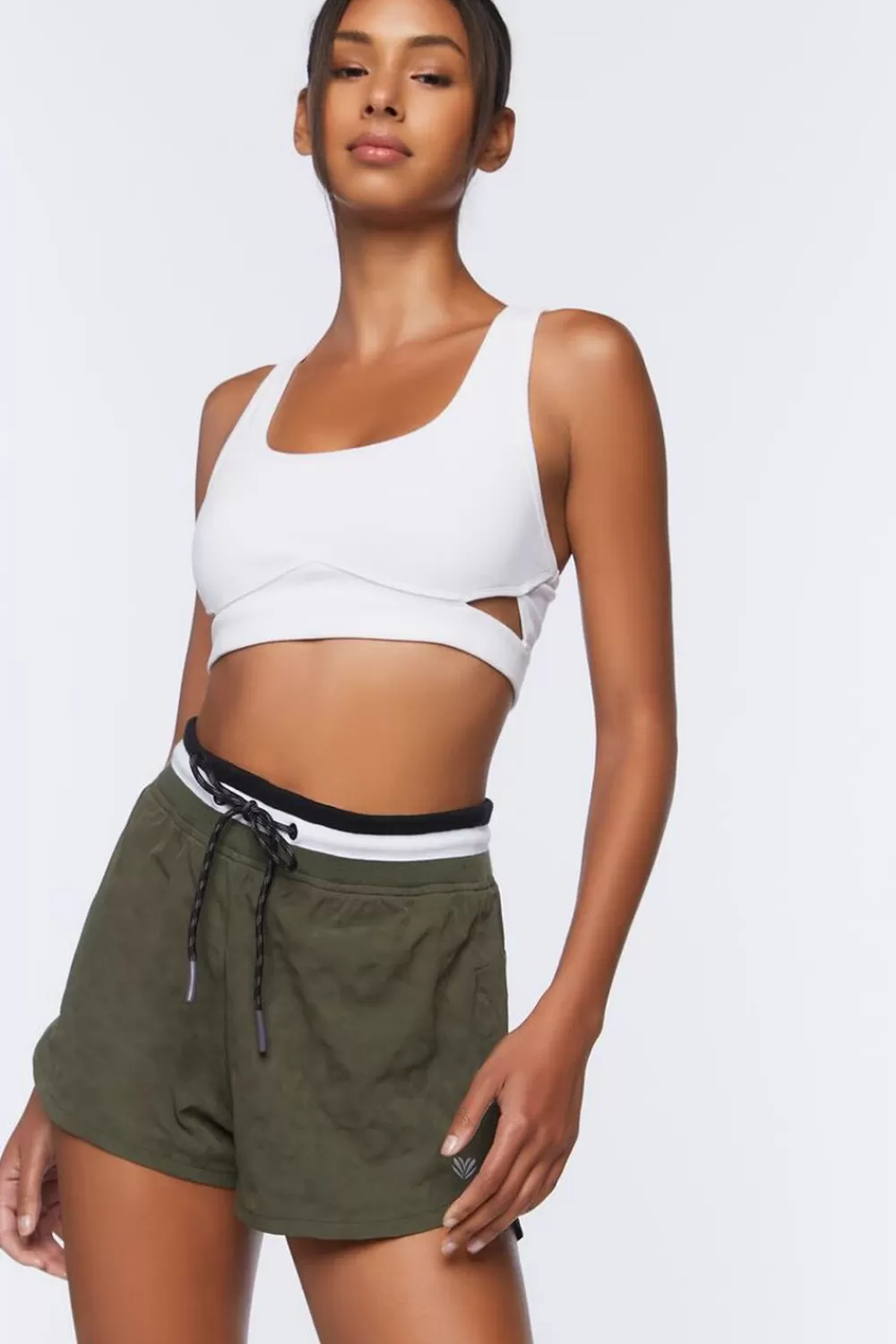 Bottoms>Forever 21 Active Drawstring Shorts Cypress