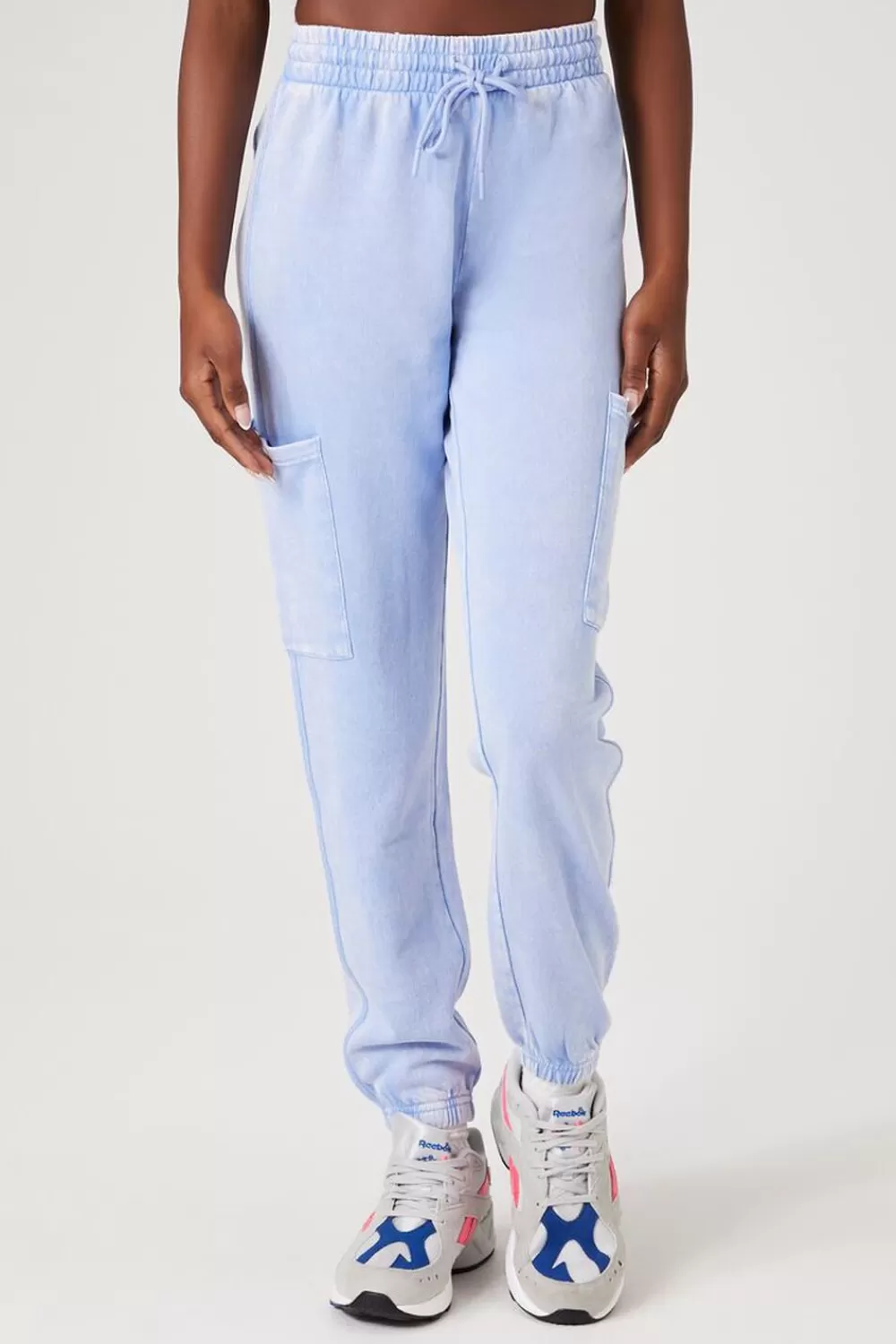Activewear>Forever 21 Active French Terry Joggers Blue Moon