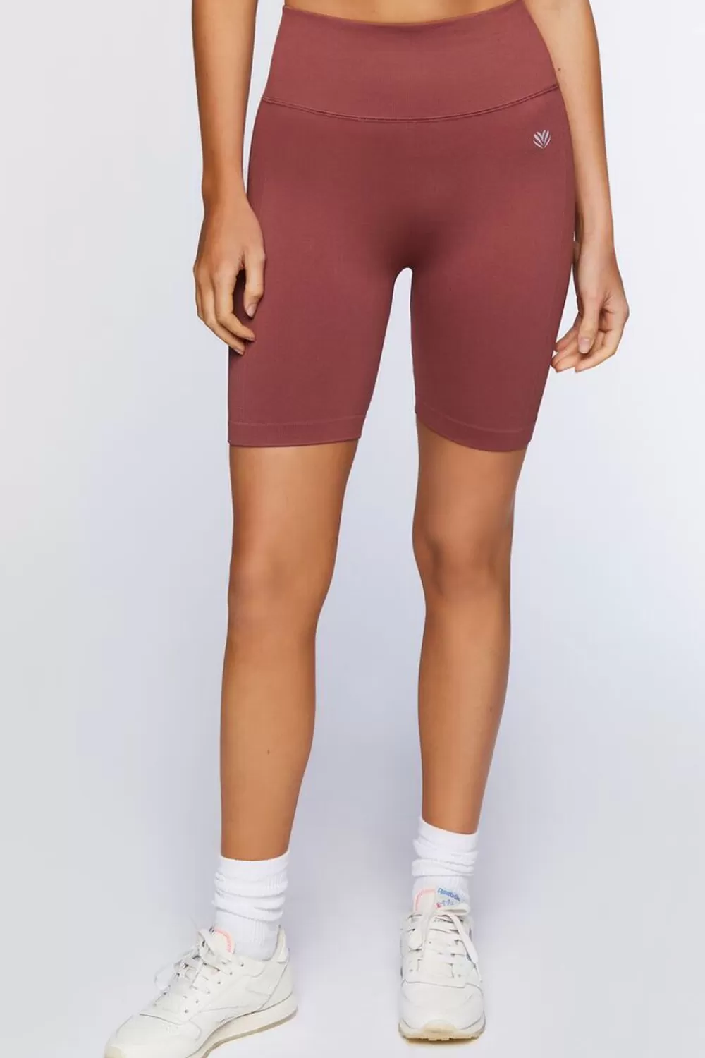 Bottoms>Forever 21 Active Seamless Biker Shorts Brick