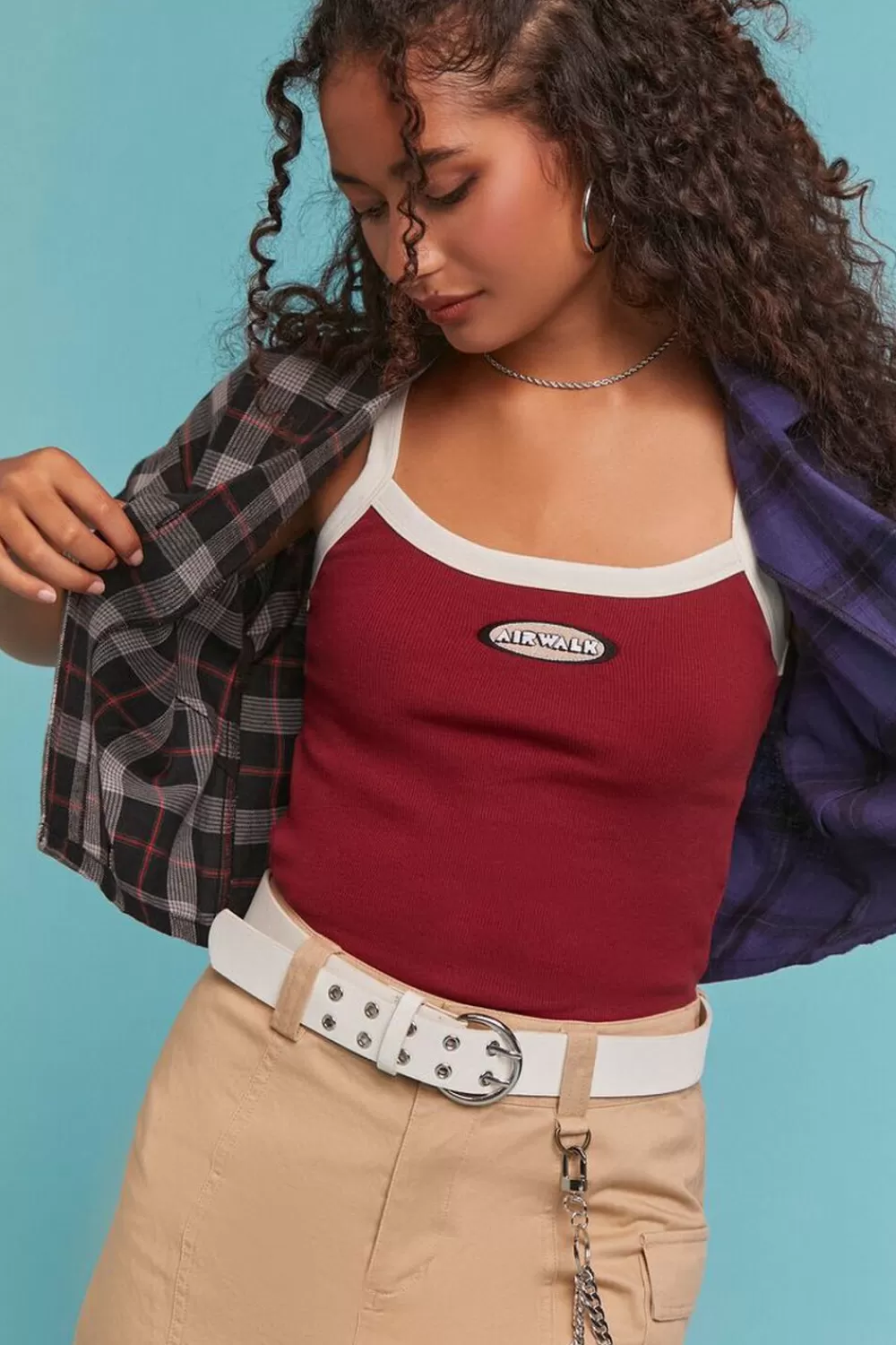 Forever 21 Airwalk Embroidered Graphic Cami | Women Tops