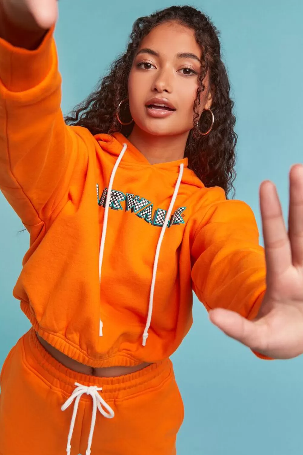 Forever 21 Airwalk French Terry Graphic Hoodie | Women Tops