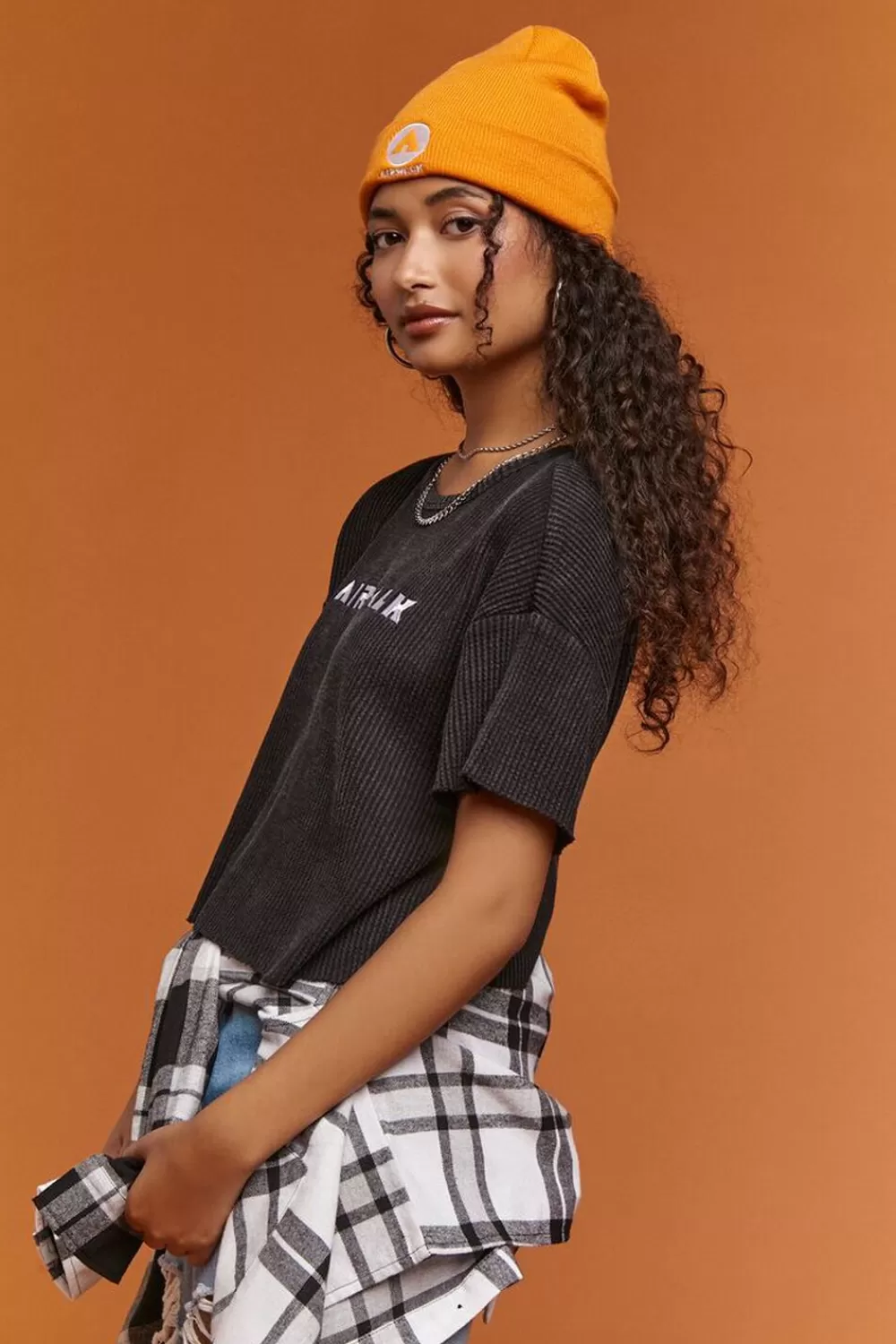 Forever 21 Airwalk Ribbed Graphic Tee | Women Tops