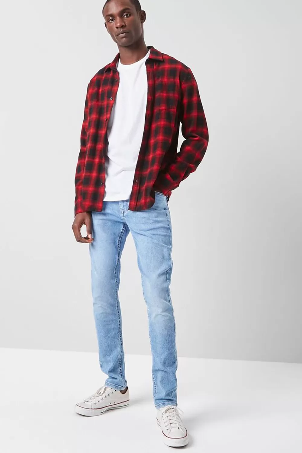 Jeans + Denim>Forever 21 Basic Skinny Jeans Medium Denim