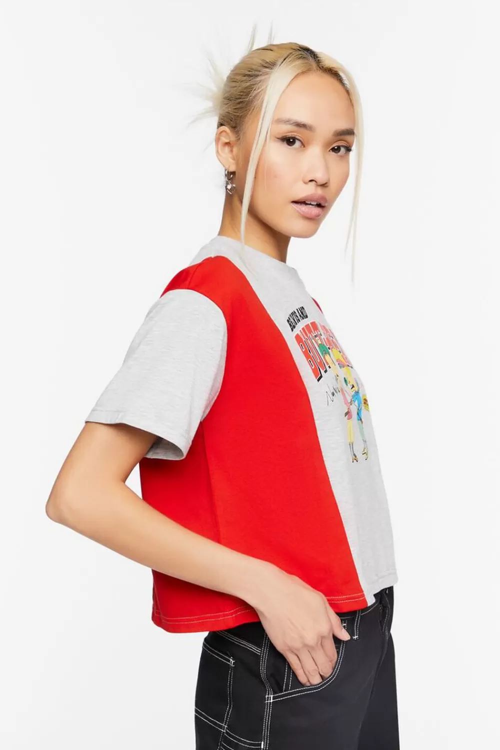 Forever 21 Beavis & Butt-Head Cropped Graphic Tee | Women Tops