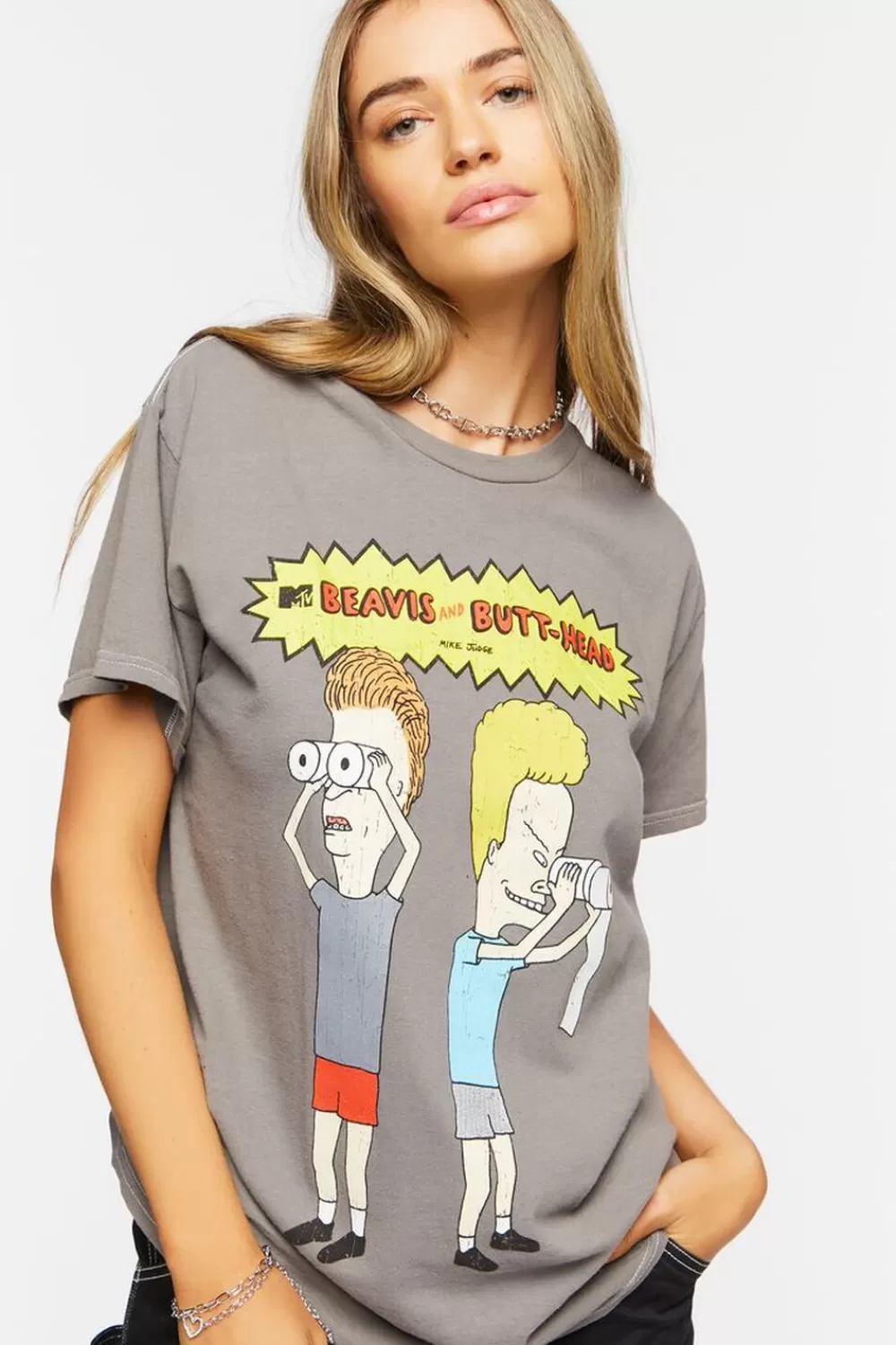 Forever 21 Beavis & Butt-Head Graphic Tee | Women Tops