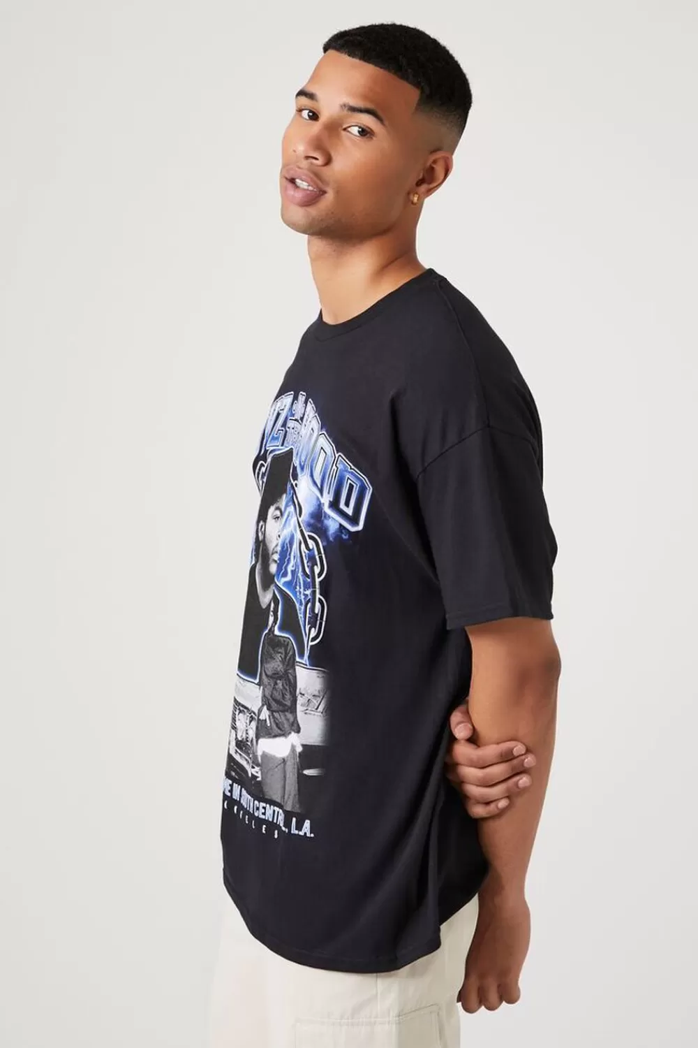 Graphic Tees>Forever 21 Boyz N The Hood Graphic Tee Black/Multi