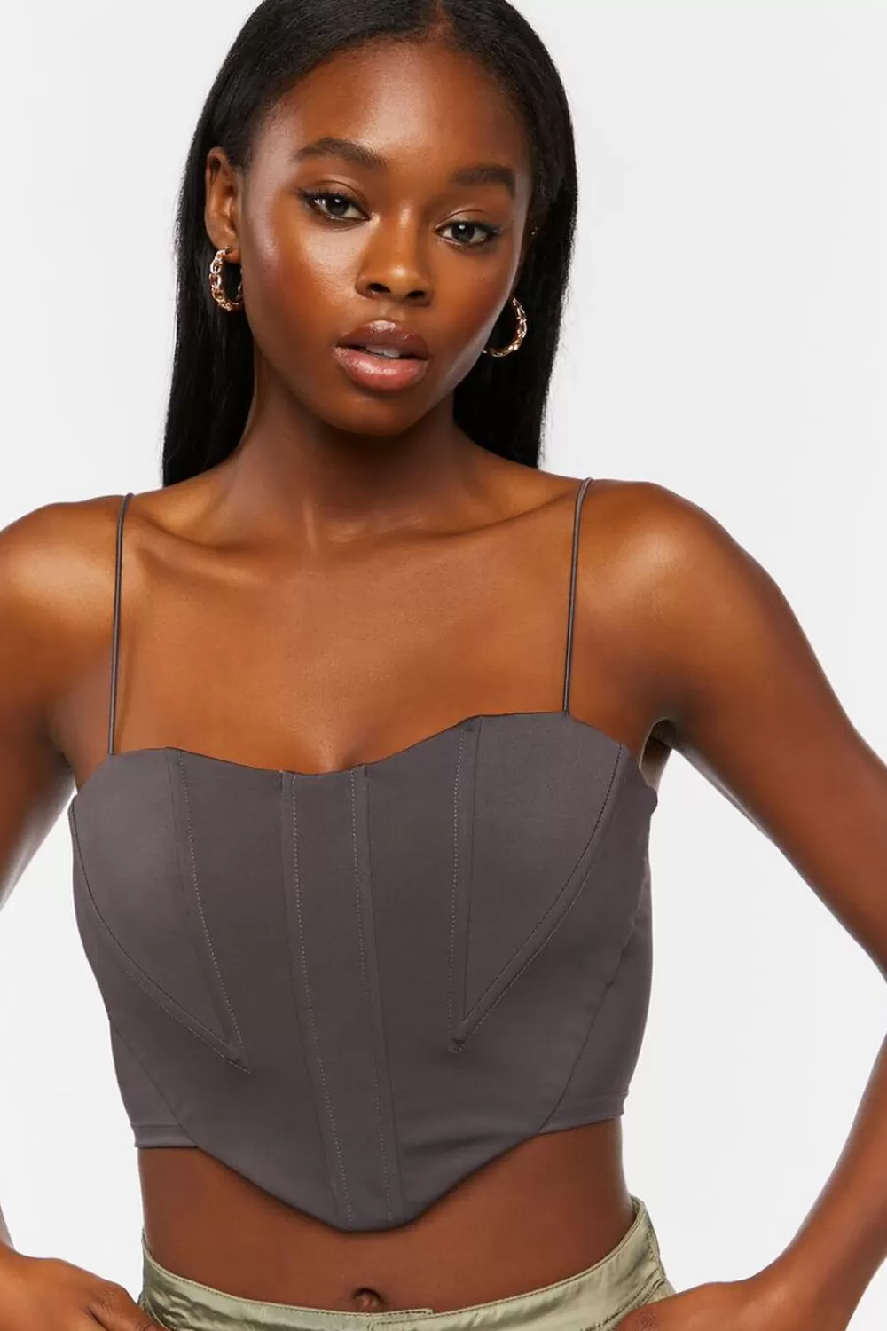 Forever 21 Bustier Crop Top | Women Tops