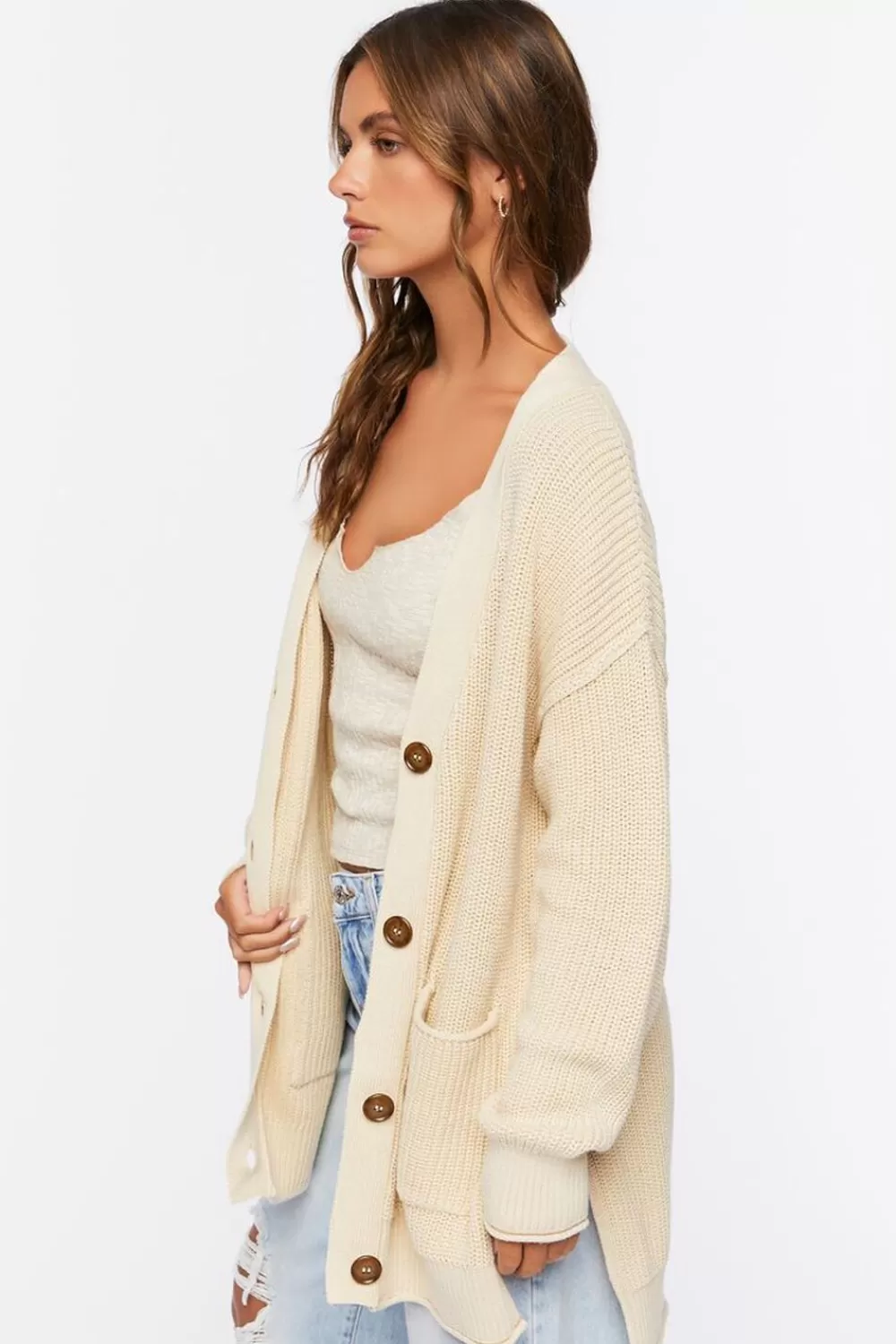 Forever 21 Button-Up Cardigan Sweater | Women Tops