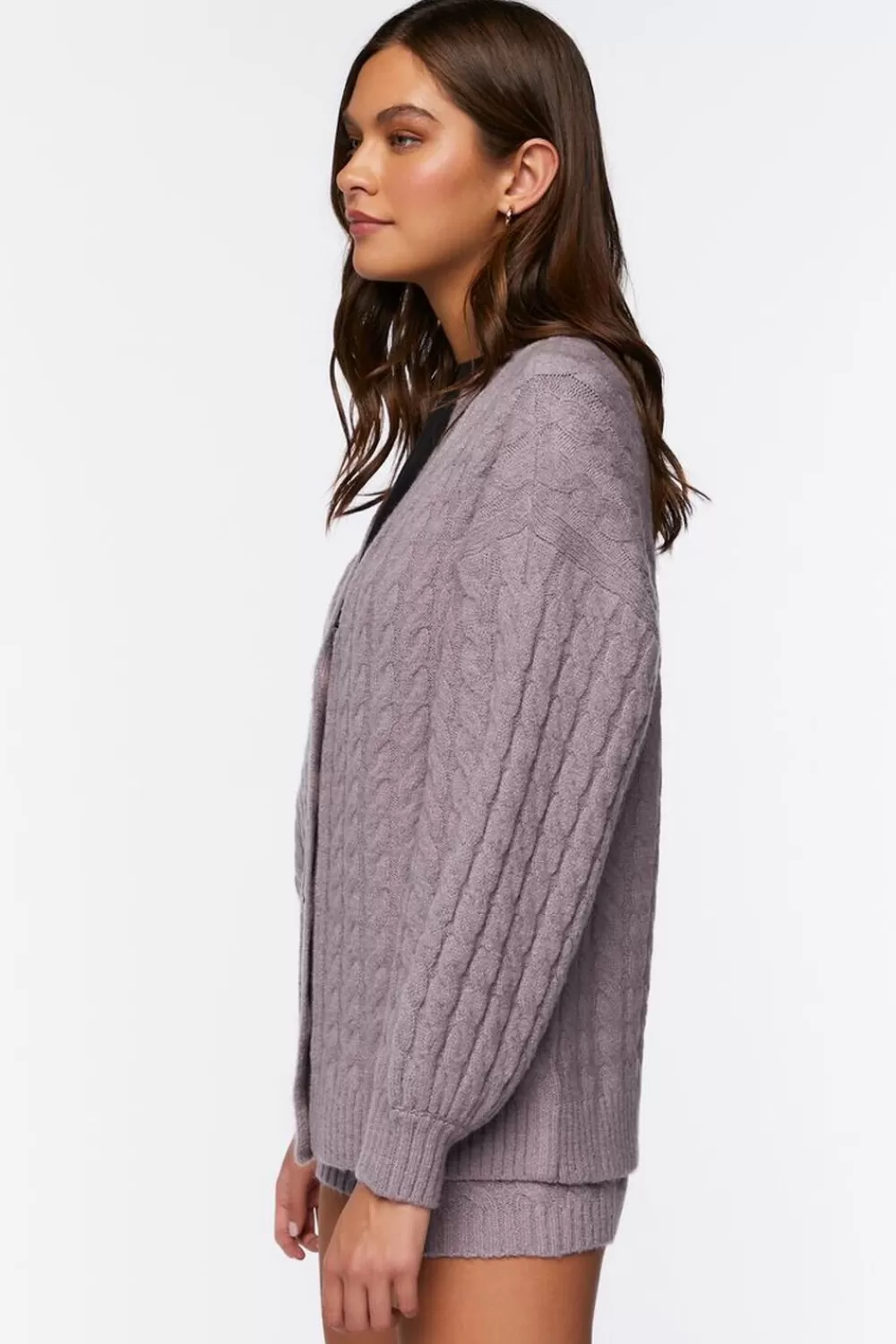 Forever 21 Cable Knit Cardigan Sweater | Women Tops