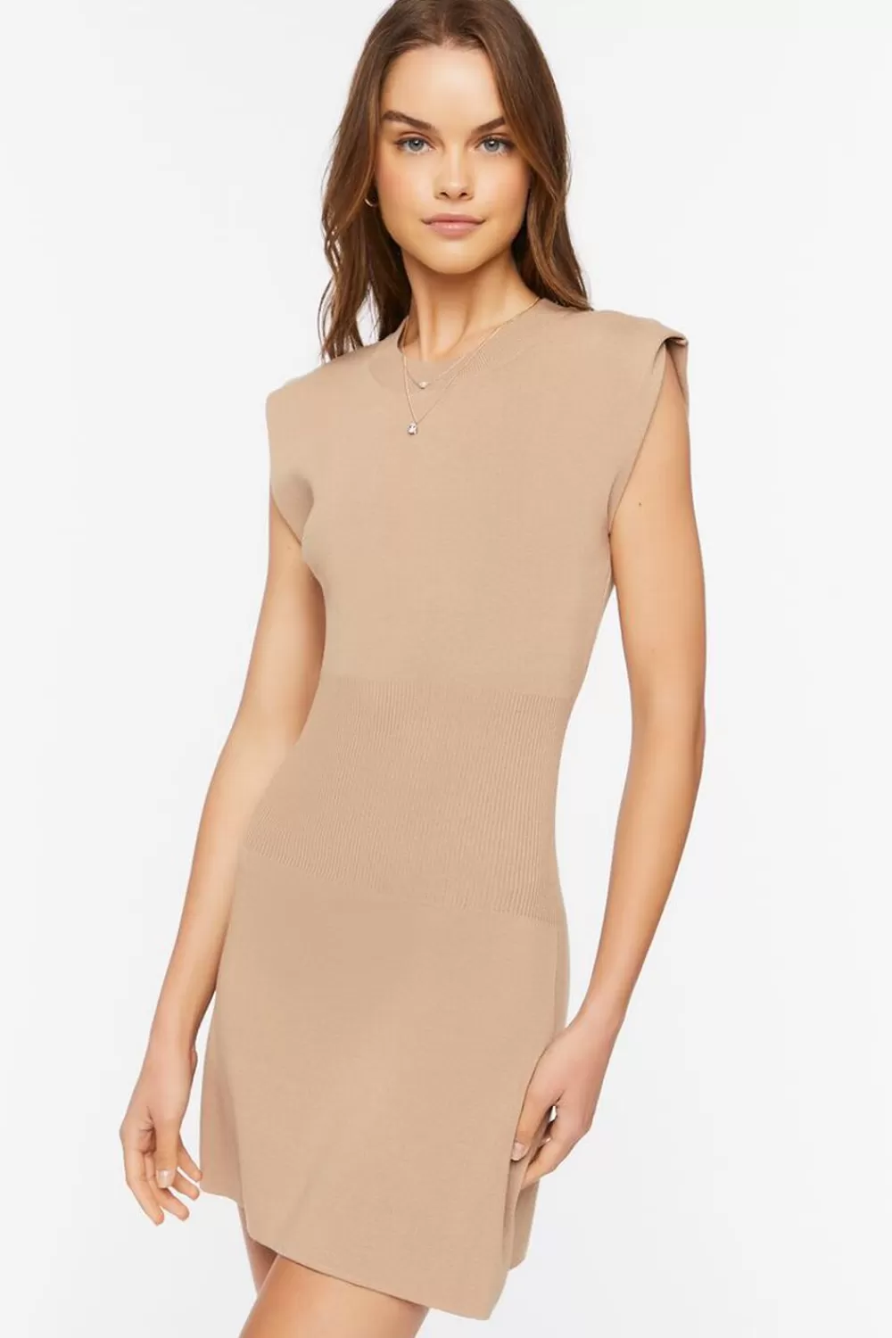 Forever 21 Cap-Sleeve Mini Sweater Dress | Women Dresses