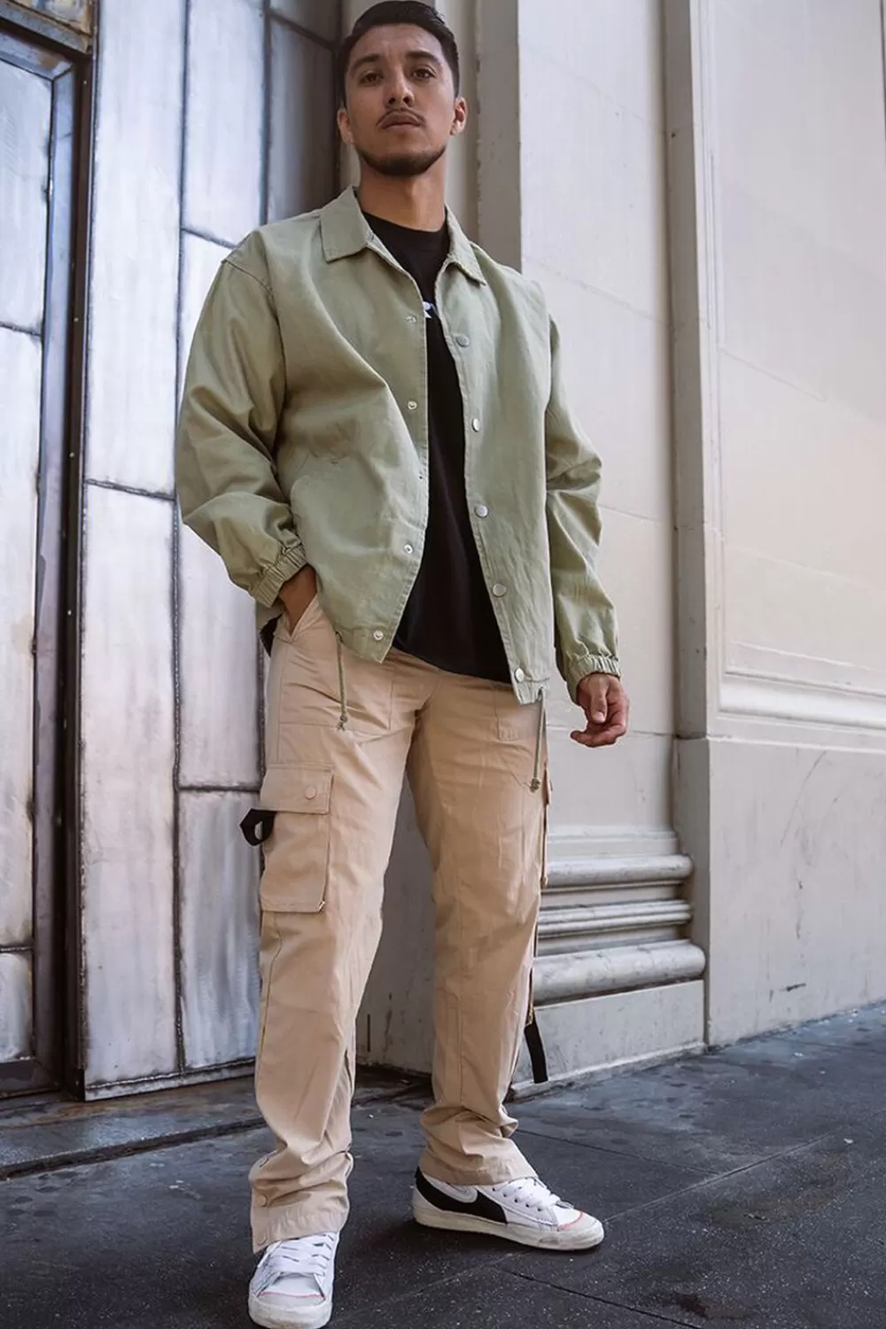 Bottoms>Forever 21 Cargo Skinny Pants Taupe