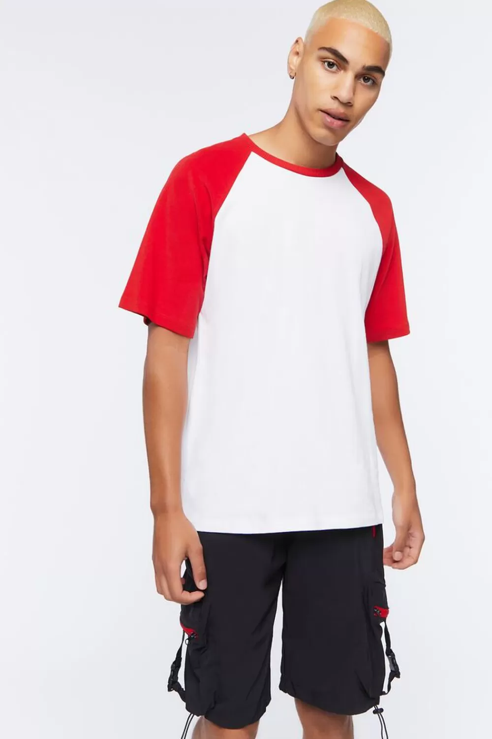 Bottoms>Forever 21 Cargo Utility Shorts Black