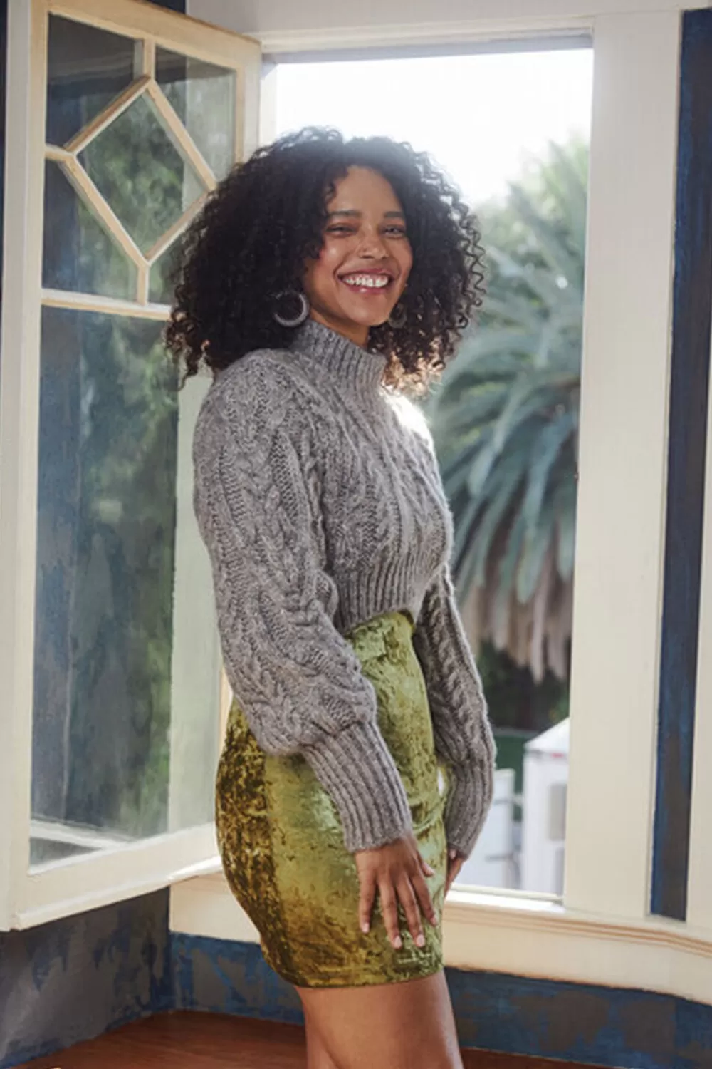 Forever 21 Cropped Cable Knit Sweater | Women Tops