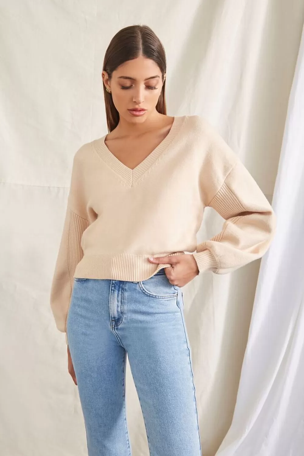 Forever 21 Cutout Self-Tie Sweater | Women Tops