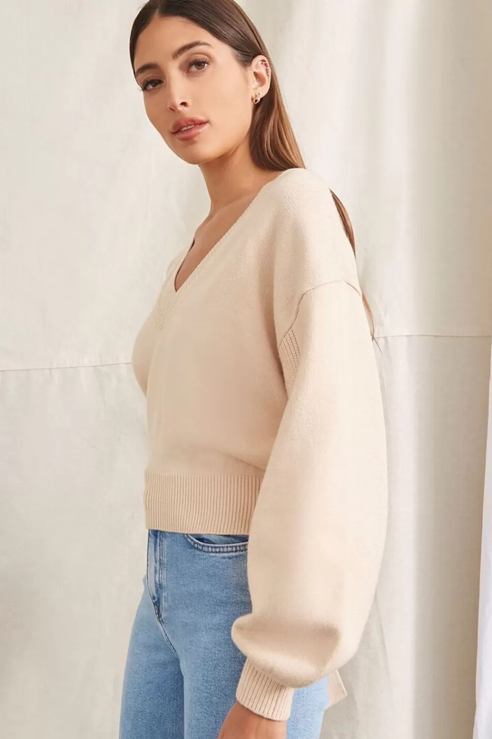 Forever 21 Cutout Self-Tie Sweater | Women Tops