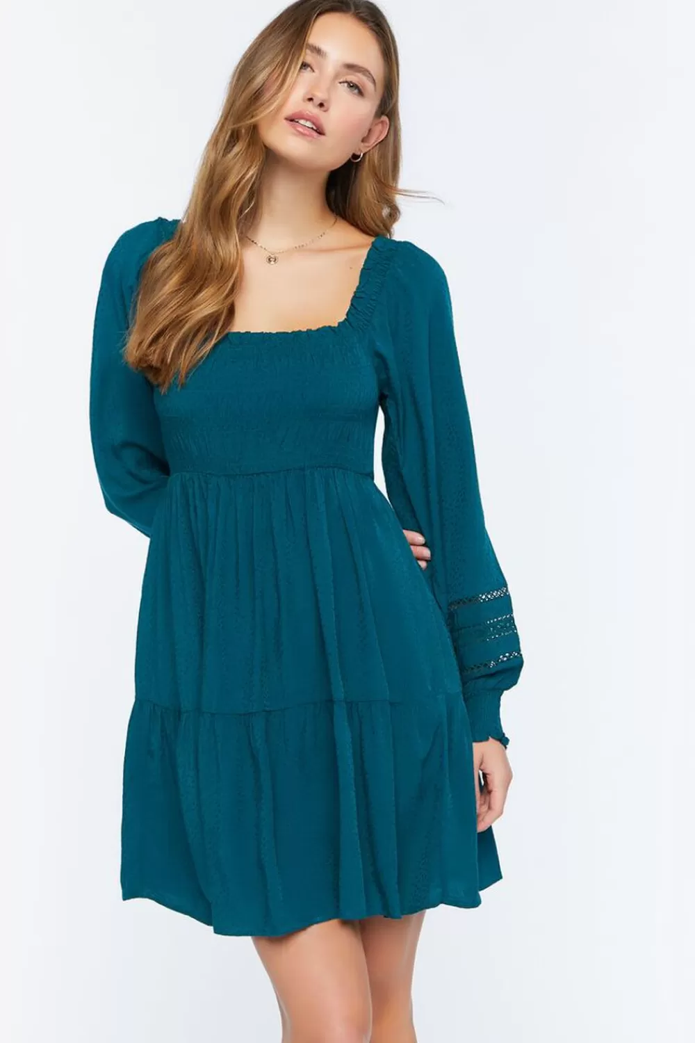 Forever 21 Cutout Tiered Babydoll Dress | Women Dresses