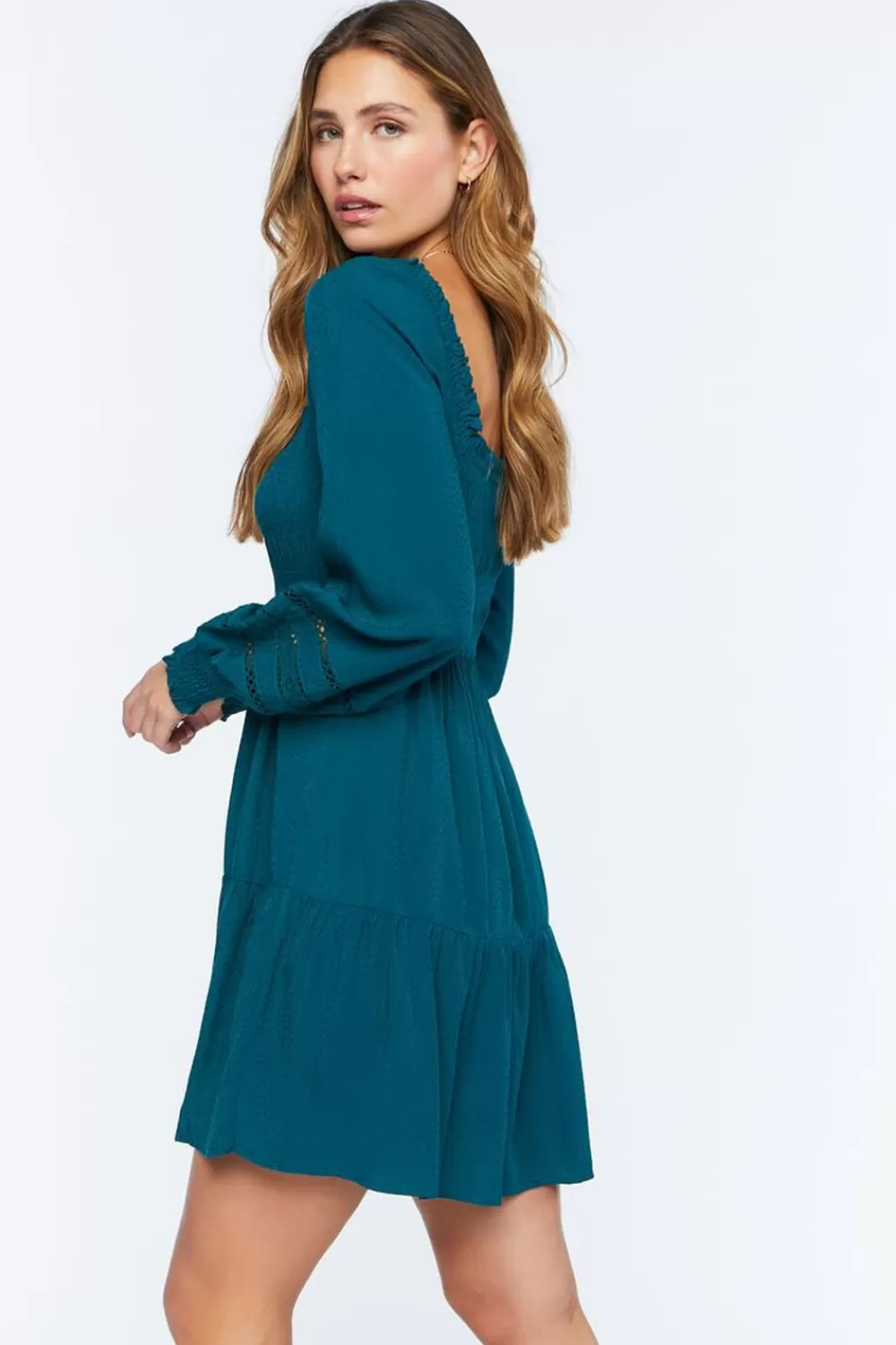 Forever 21 Cutout Tiered Babydoll Dress | Women Dresses
