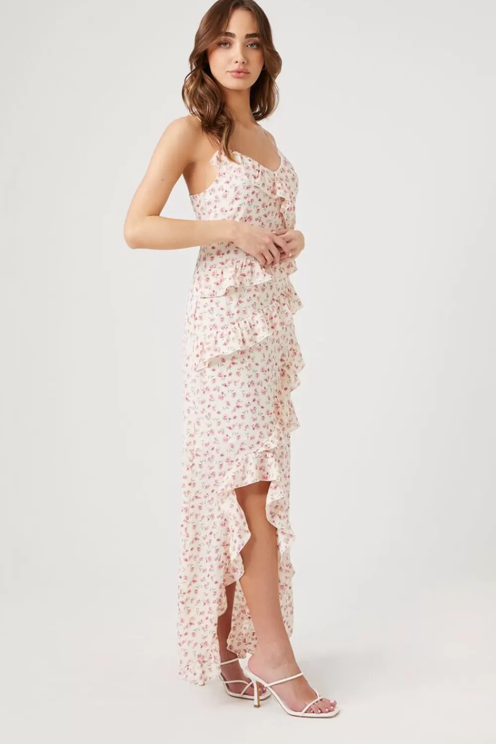 Forever 21 Ditsy Floral Tiered Maxi Dress | Women Dresses