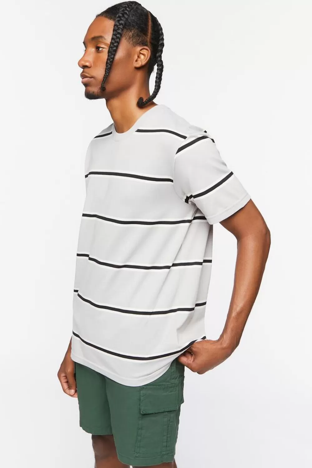 Bottoms>Forever 21 Drawstring Cargo Shorts Green