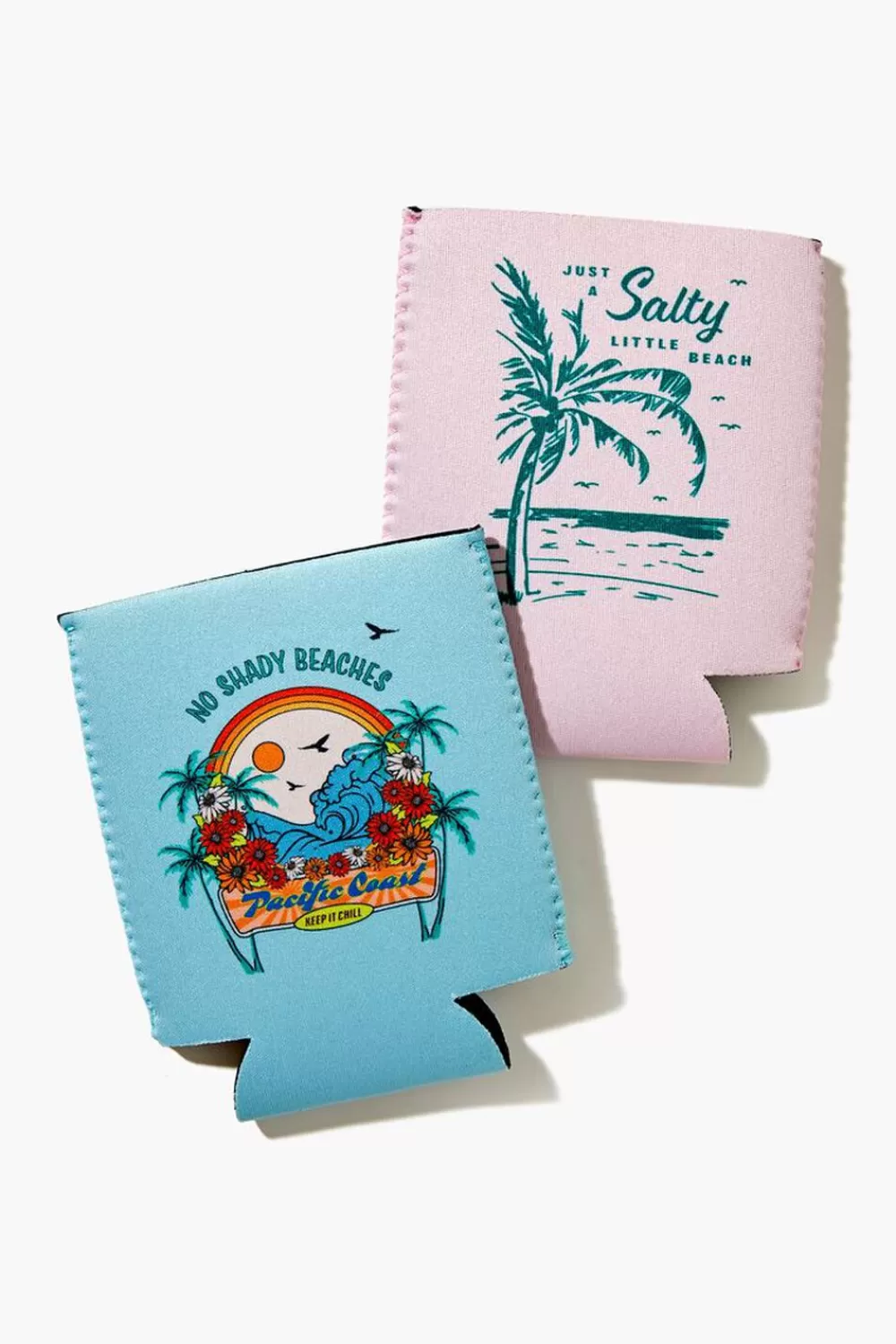 Swimwear>Forever 21 Drink Sleeve Set - 2 Pack Pink/Multi