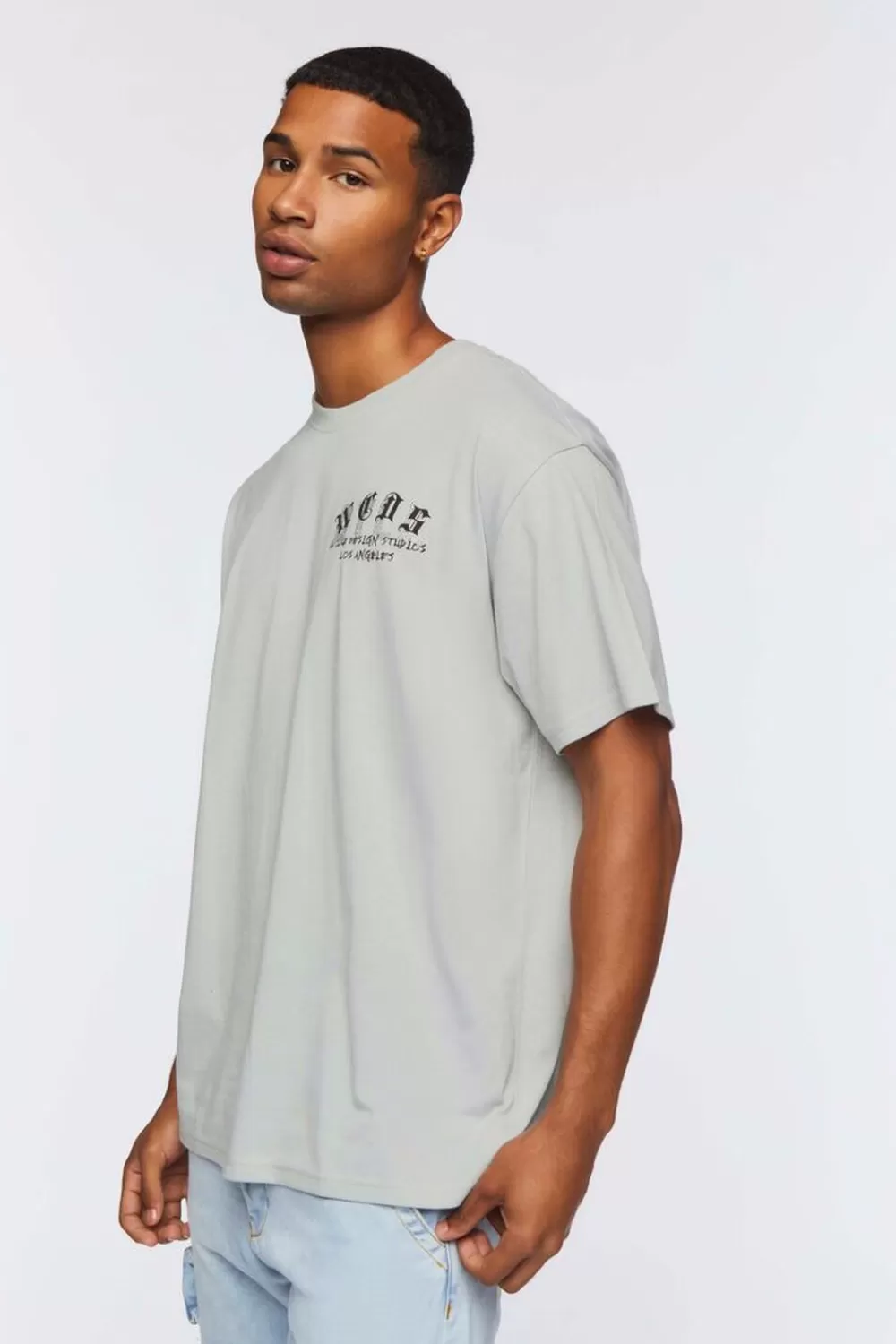Graphic Tees>Forever 21 Drip Wcds Graphic Tee Grey/Multi