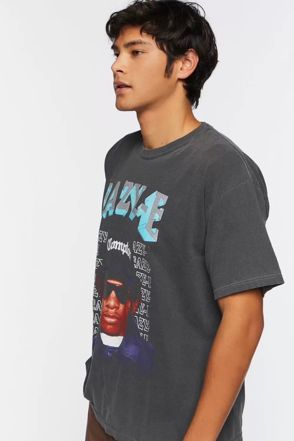 Graphic Tees>Forever 21 Eazy-E Graphic Tee Black/Multi