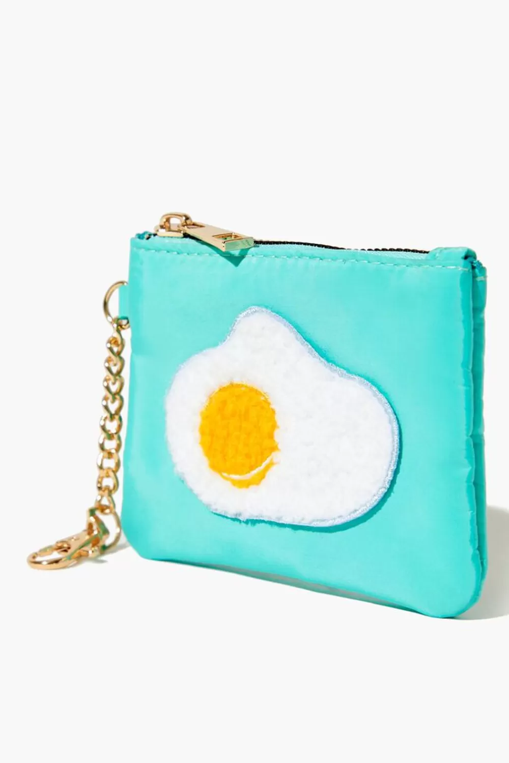 Bags + Backpacks>Forever 21 Egg Coin Purse Blue