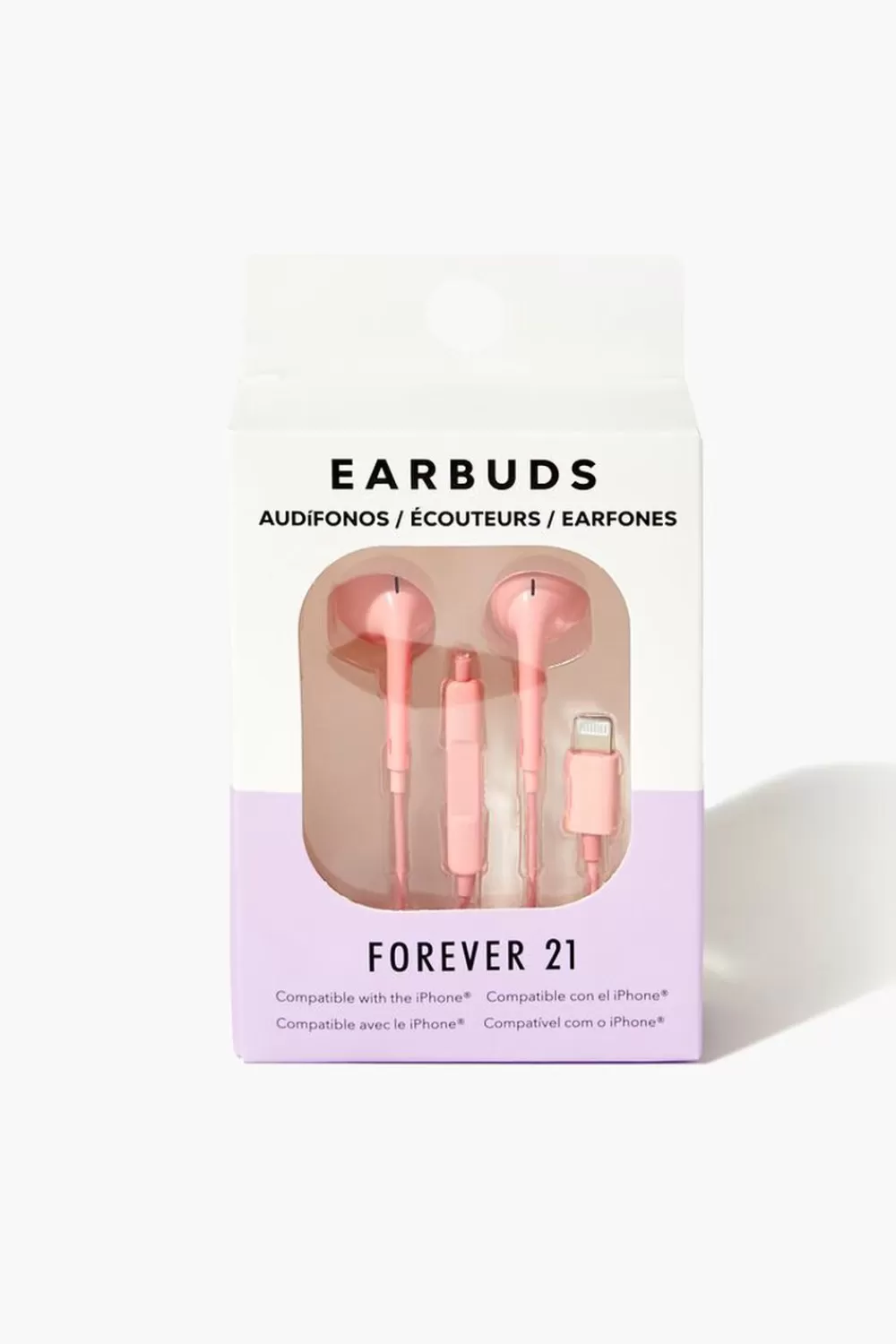 Electronics + Accessories>Forever 21 Electronic Wired Earbuds Pink