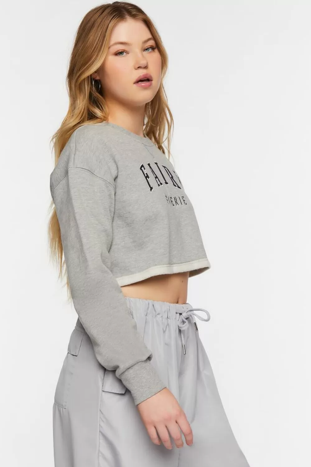 Forever 21 Fairy Cropped Graphic Pullover | Women Tops