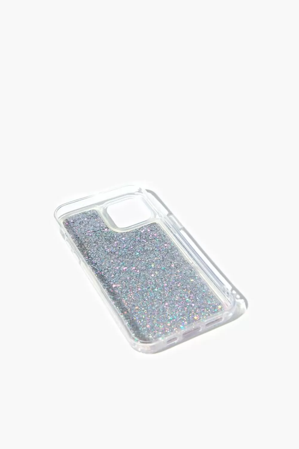 Electronics + Accessories>Forever 21 Flame Glitter Case For Iphone 12 Pink/Multi