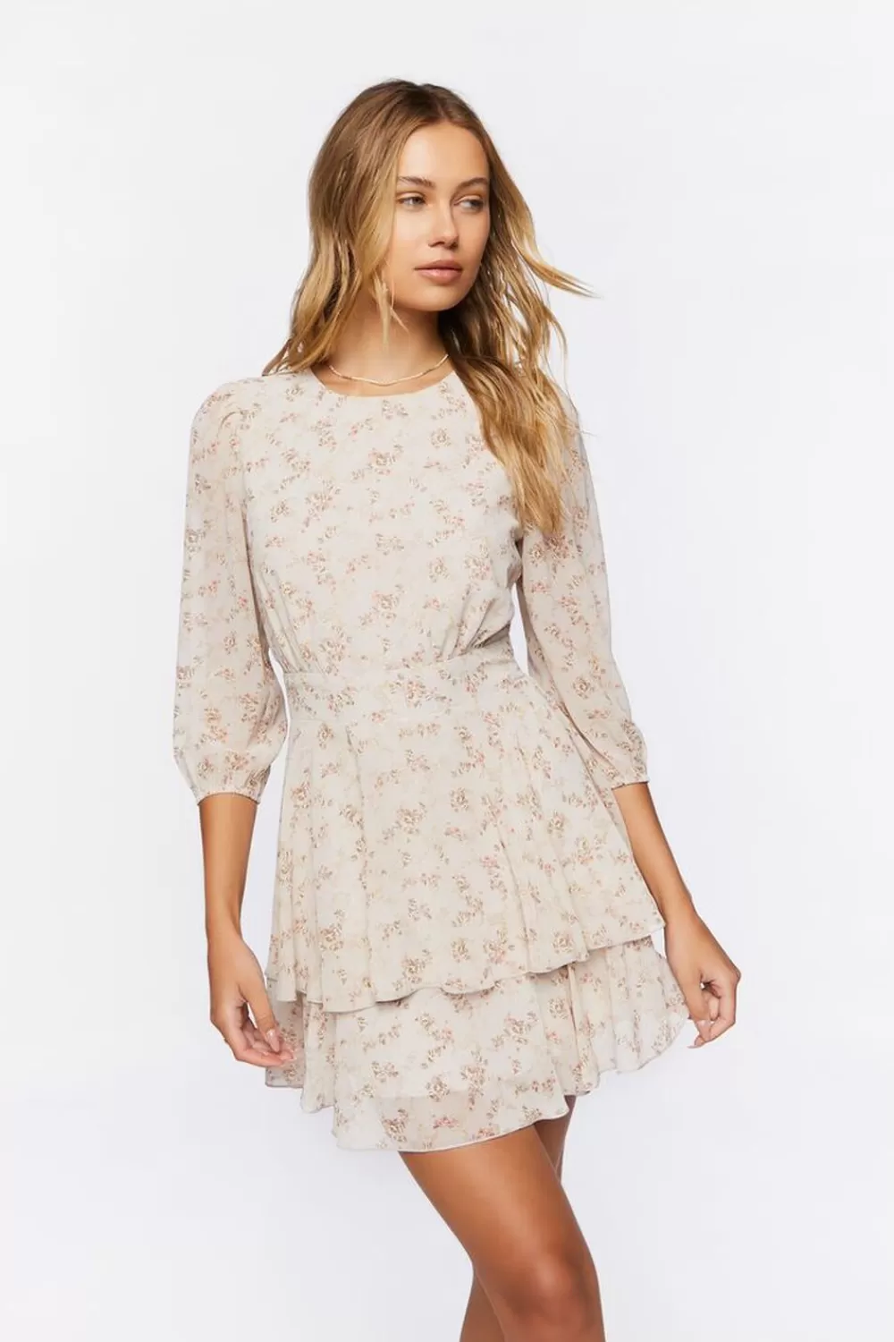 Forever 21 Floral Print Mini Dress | Women Dresses