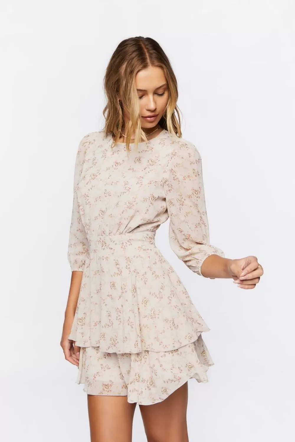 Forever 21 Floral Print Mini Dress | Women Dresses