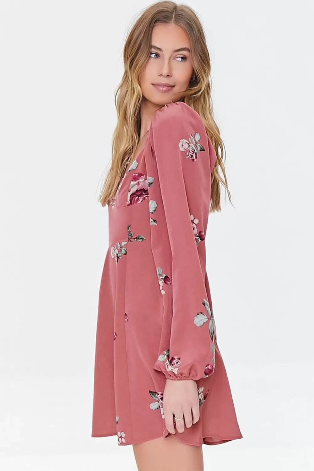 Forever 21 Floral Print Mini Dress | Women Dresses