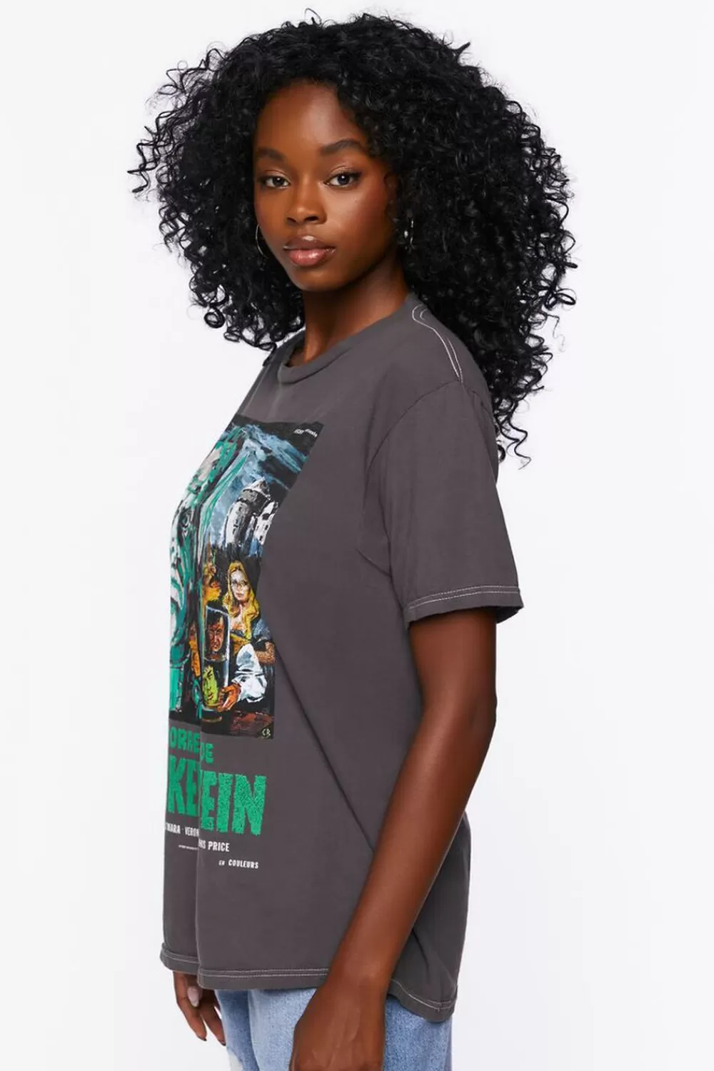 Forever 21 Frankenstein Graphic Tee | Women Tops
