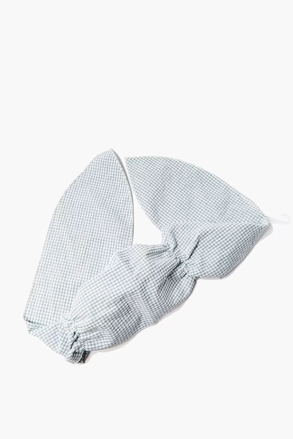 Scarves + Gloves>Forever 21 Gingham Face Mask Mint/White
