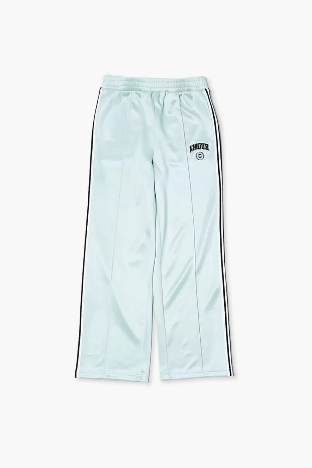 Bottoms>Forever 21 Girls Amour Varsity-Striped Pants (Kids) Celadon