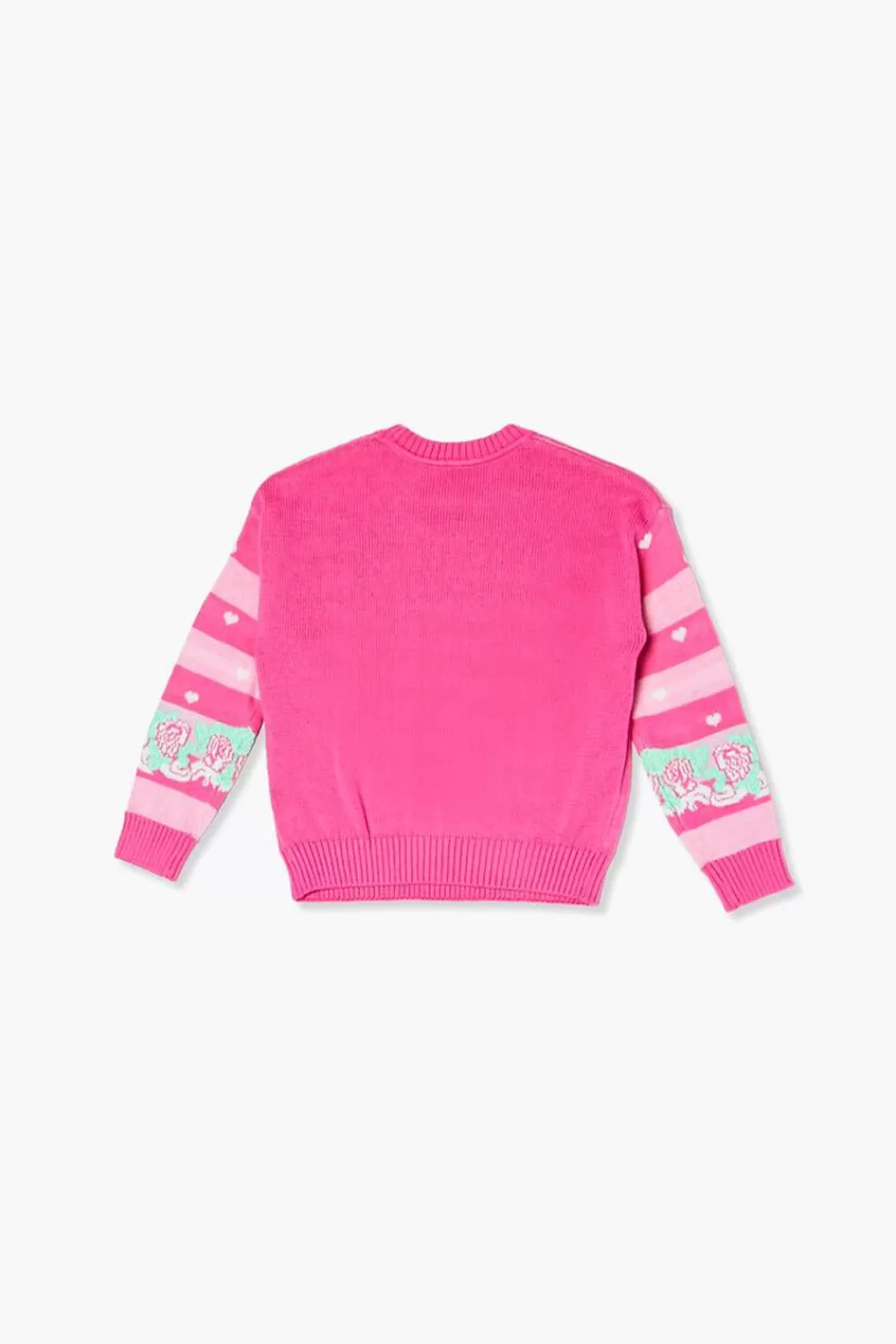 Tops>Forever 21 Girls Barbie Graphic Sweater (Kids) Pink/Multi