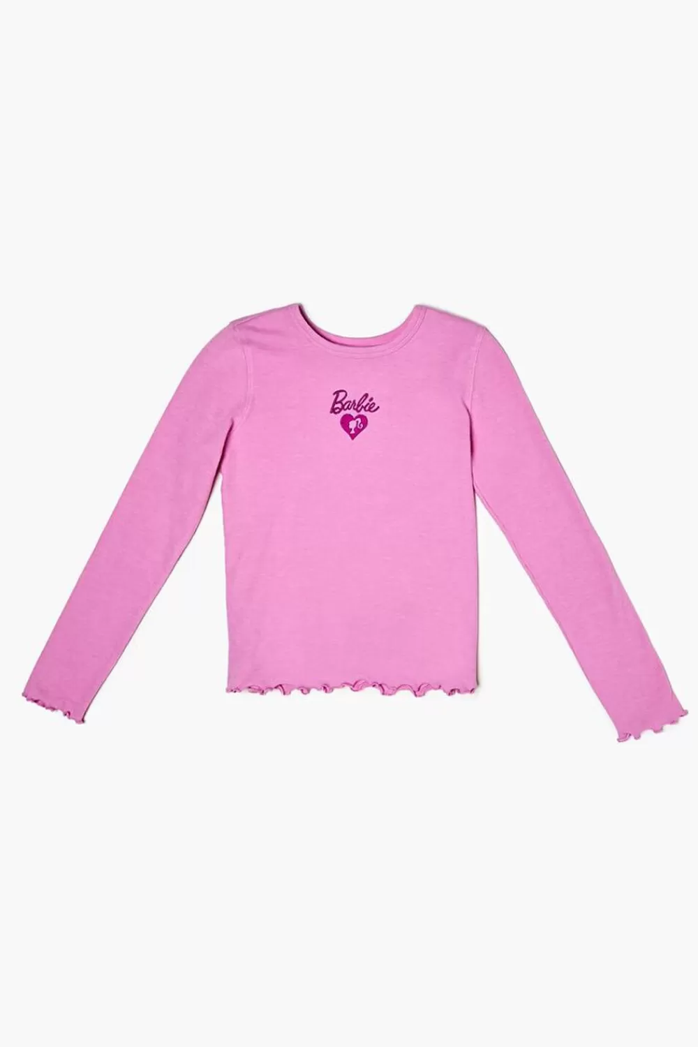Tops>Forever 21 Girls Barbie Graphic Tee (Kids) Pink/Multi