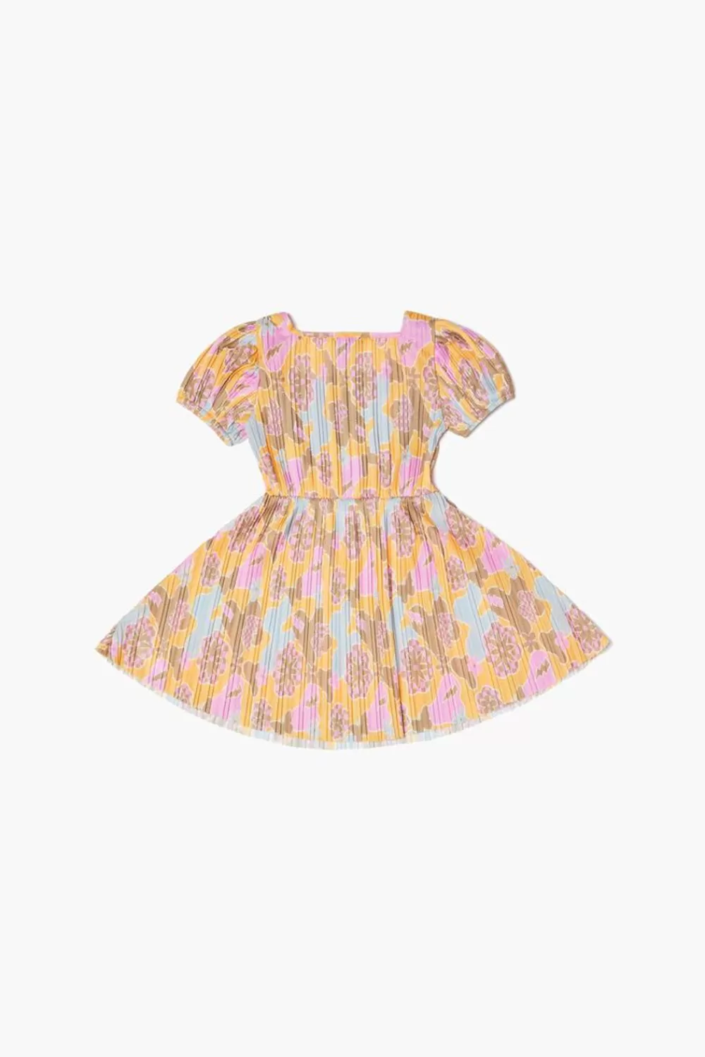 Dresses + Rompers>Forever 21 Girls Butterfly Print Dress (Kids) Yellow/Multi