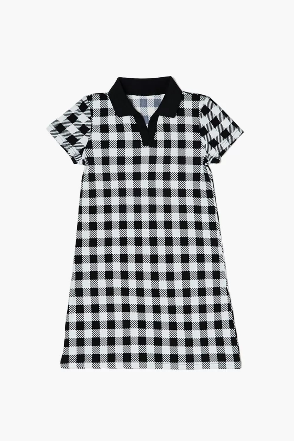 Dresses + Rompers>Forever 21 Girls Checkered Dress (Kids) Black/White
