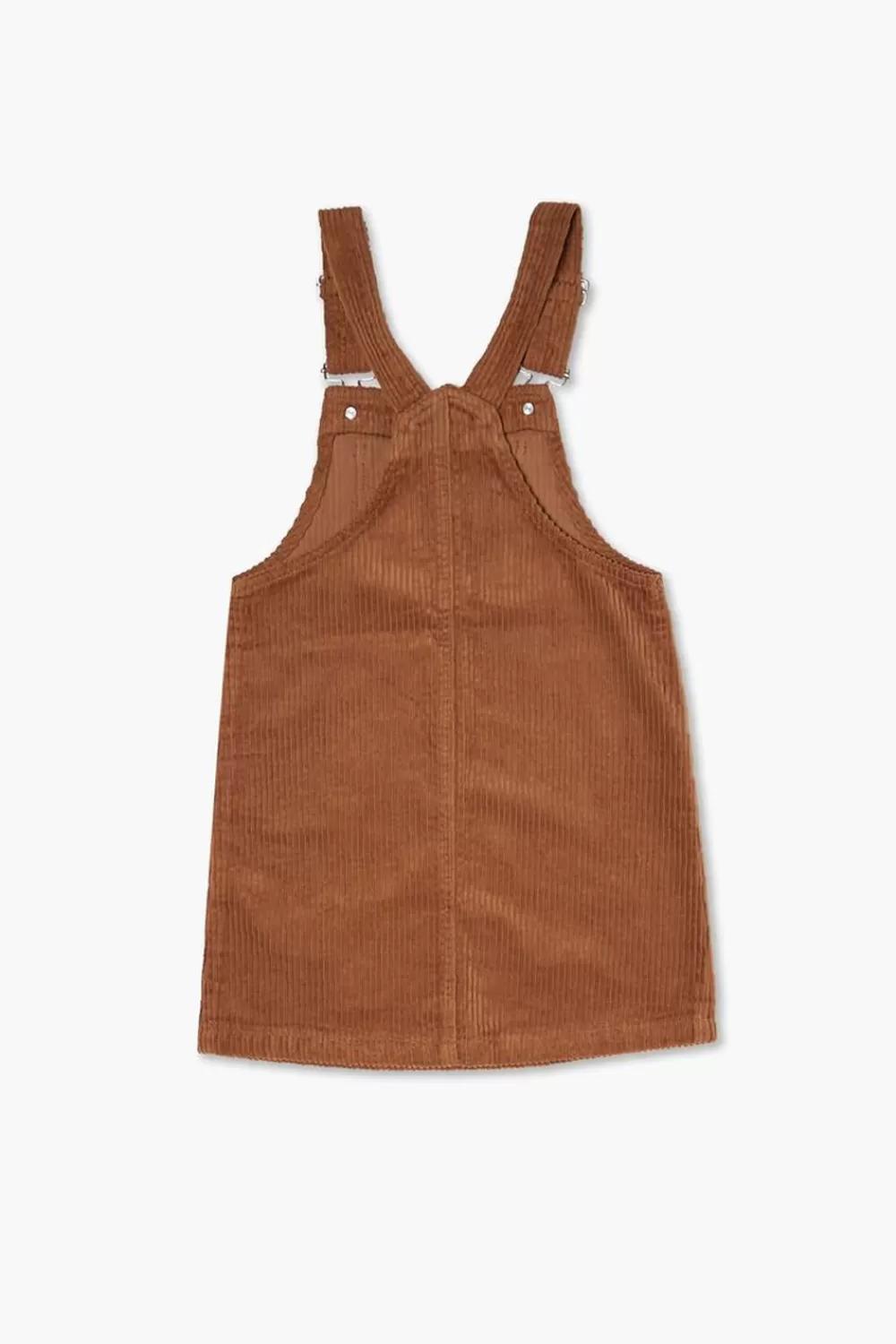 Dresses + Rompers>Forever 21 Girls Corduroy Overall Dress (Kids) Ginger