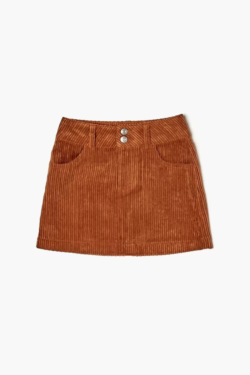 Bottoms>Forever 21 Girls Corduroy Skirt (Kids) Rust