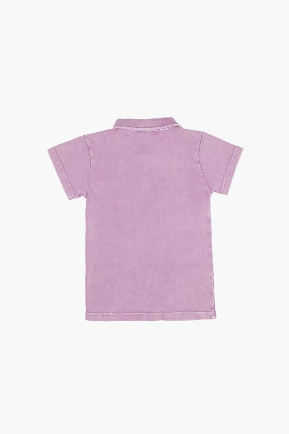 Tops>Forever 21 Girls Cotton Polo Shirt (Kids) Purple