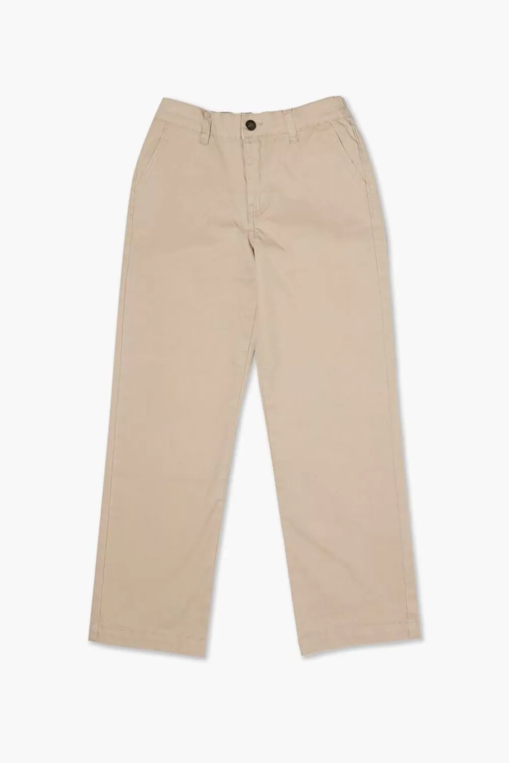 Bottoms>Forever 21 Girls Cotton-Blend Pants (Kids) Pine Bark