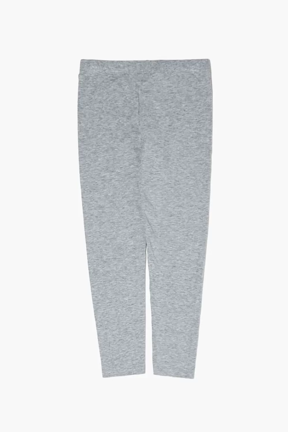 Bottoms>Forever 21 Girls Cotton-Knit Leggings (Kids) Heather Grey