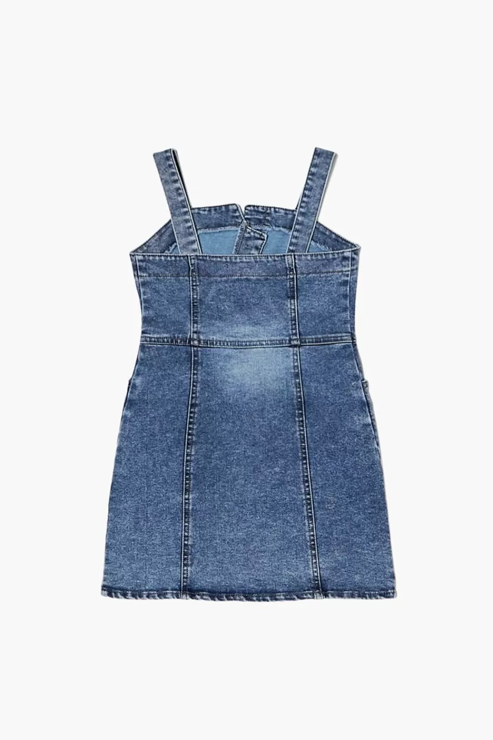 Dresses + Rompers>Forever 21 Girls Denim Dress (Kids) Medium Denim