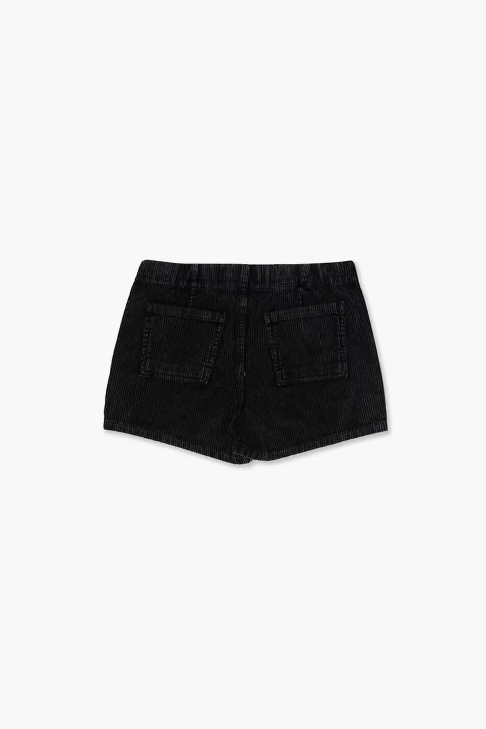 Bottoms>Forever 21 Girls Denim Pull-Ring Shorts (Kids) Black